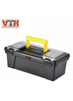 VTH WITH TAGLINE ABSOLUTE TOOLING SOLUTIONS VTH Plastic Tool Storage Box Tool Organizer Storage Box for Hand Tool Kit Screwdriver Wrench Hammer Home Stuff Storage Mini Hardware Tool  - Image 4