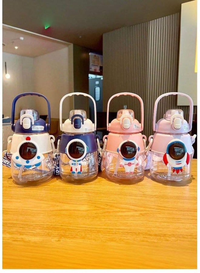 Neel® Designer Water Bottle for Kids - Hanging Bottle with Straw, Cute Birthday Gift, School Tumbler (Style 5) - Image 4