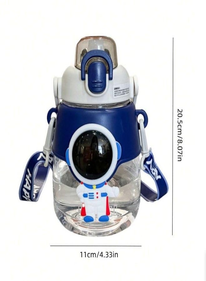 Neel® Designer Water Bottle for Kids - Hanging Bottle with Straw, Cute Birthday Gift, School Tumbler (Style 5) - Image 3