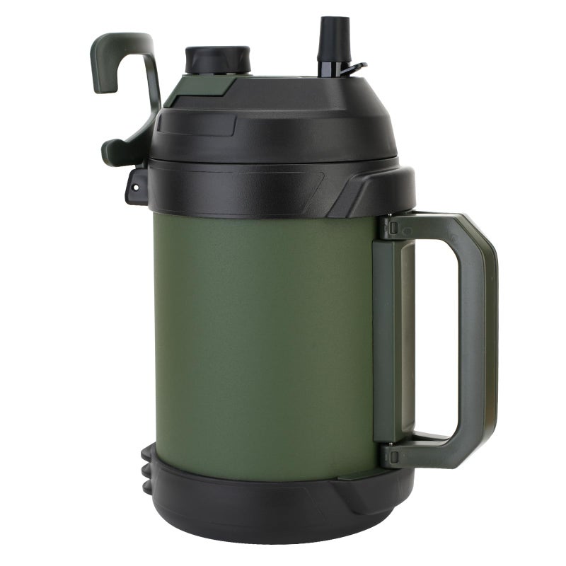 Hydraful Gallon Jug, 128oz Large Insulated Stainless Steel Sports Water Jug, Large Triple Wall Vacuum Insulation Water Bottle-Keeps Cold up to 48 Hrs-Sweat Proof,for Gym, Hiking & Camping - Image 1