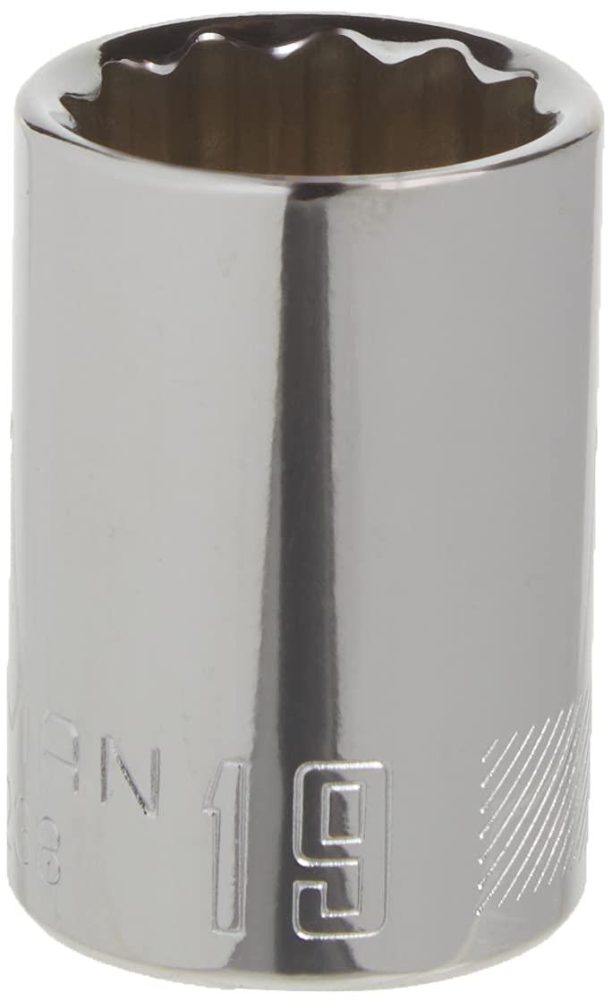 CRAFTSMAN Shallow Socket Metric 12Inch Drive 19mm 12Point CMMT44238 - Image 2