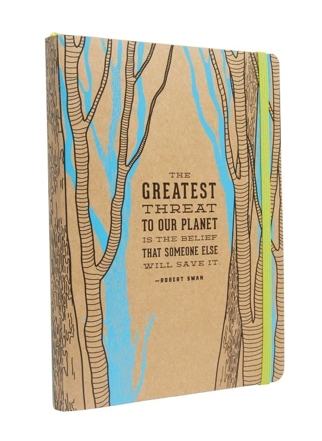 Conservation Softcover Notebook: Notebook With Quotes, Hiking Journal, Camping Journal 