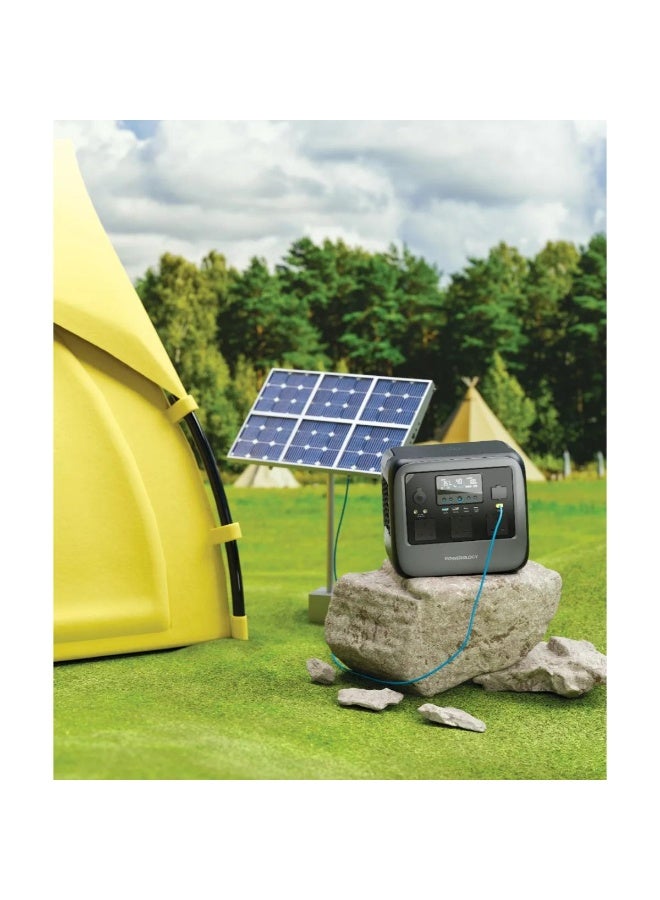 باورولوجي محطة الطاقة المحمولة باورولوجي باتر III بقدرة 1200 واط، مزودة ببطارية احتياطية (UPS) بسعة 945 واط ساعة، مع إمكانية الشحن بالطاقة الشمسية والشحن اللاسلكي. - Image 2