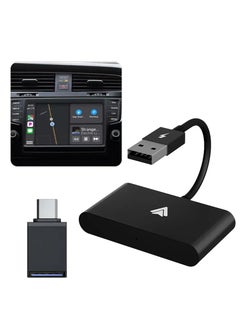 Generic Wireless Carplay Adapter for iPhone, Dongle Adapter Converts Wired Carplay to Wireless, 5GHz WiFi Bluetooth 5.0, Compatible with 2015+ Cars. (Supports iOS 10-16) black  - Image 4