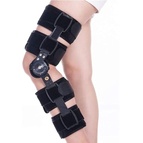 DIALDRCARE Hinged Knee Brace with chuck,Adjustable Orthosis Stabilizer,Postoperative Knee Support for Restoration Stabilization - Image 1