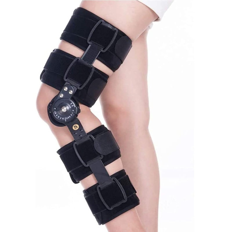 DIALDRCARE Hinged Knee Brace with chuck,Adjustable Orthosis Stabilizer,Postoperative Knee Support for Restoration Stabilization - Image 5