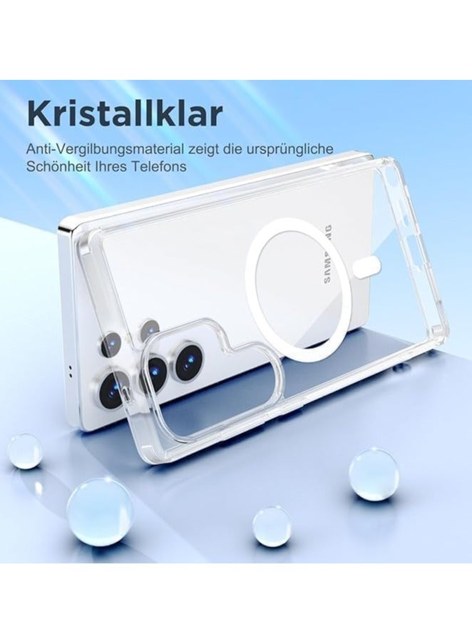 wexon Crystal Clear Case for Samsung Galaxy S25 Ultra with Full Protection Compatible with Wireless Charging, Shockproof Soft TPU Phone Cover Compatible with  (Samsung Galaxy S25 Ultra) - Image 2