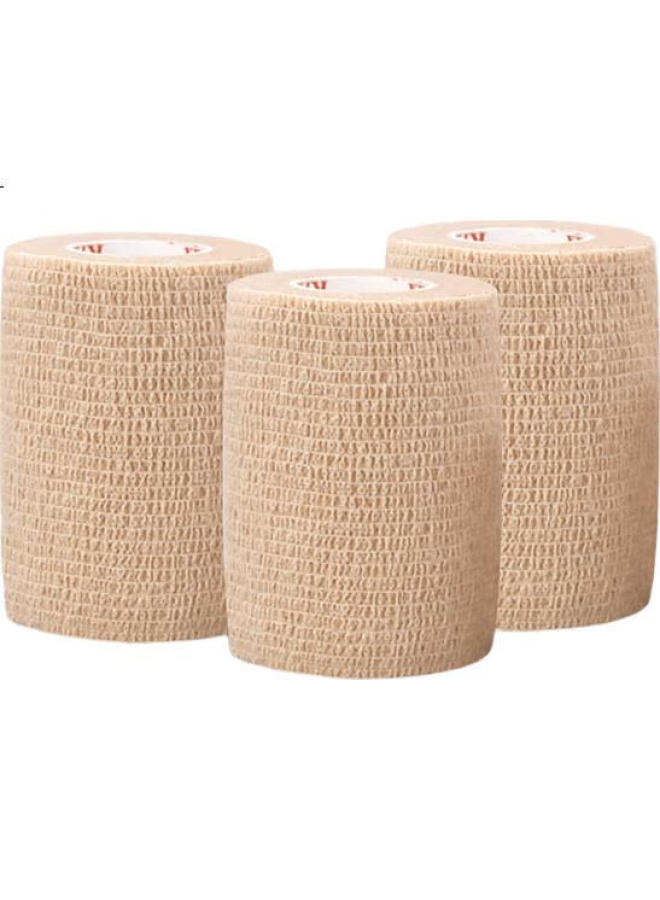 chidong Elastic Self-Adhesive Bandage For Hand Protection, Boxing Leg Wraps, Hand And Foot Ankle Support, Sports Elastic Bandage, 3 Rolls, 7.5Cm X 4.5M - Image 3