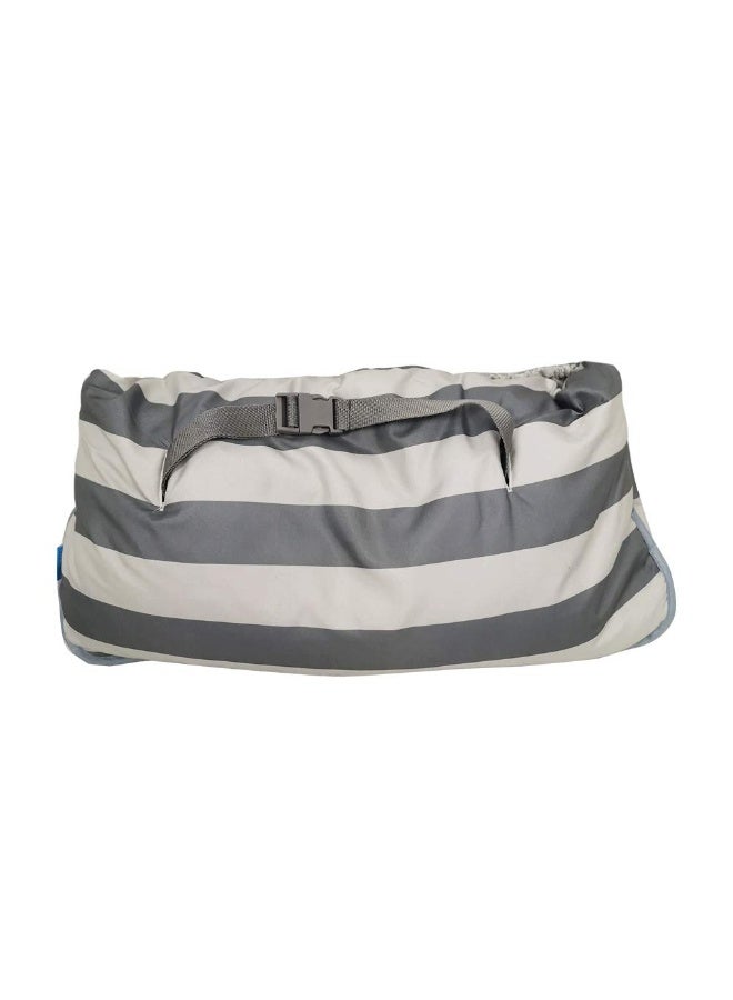 DODO NICI Shopping Cart Cover for Baby boy Girl, Grocery Cart Cushion Liner, Infant High Chair Cover,Grey Strip - Image 5