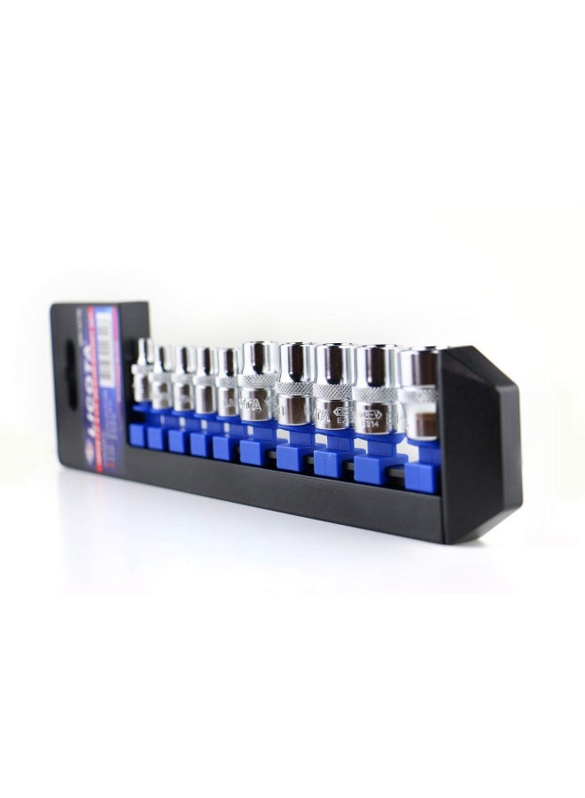 LICOTA 1 4 &3 8 Inch Torx Socket Set 10P Abs-12110 - Image 2