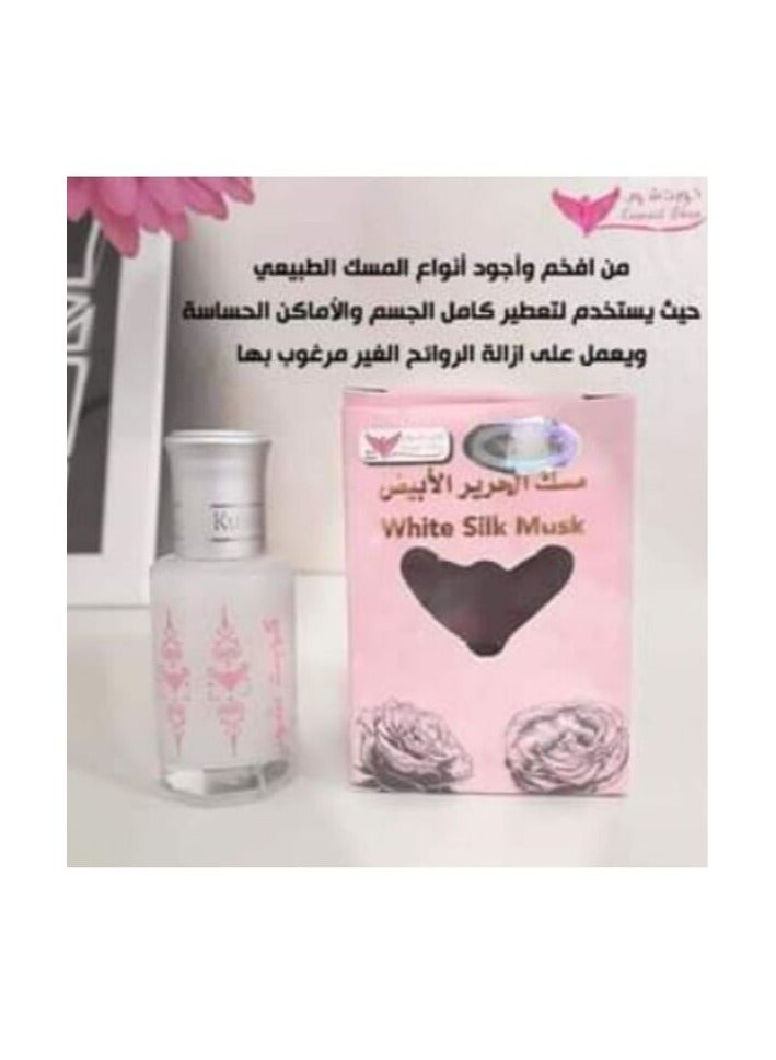 كويت شوب مسك الحرير الأبيض 12 جرام - Image 3
