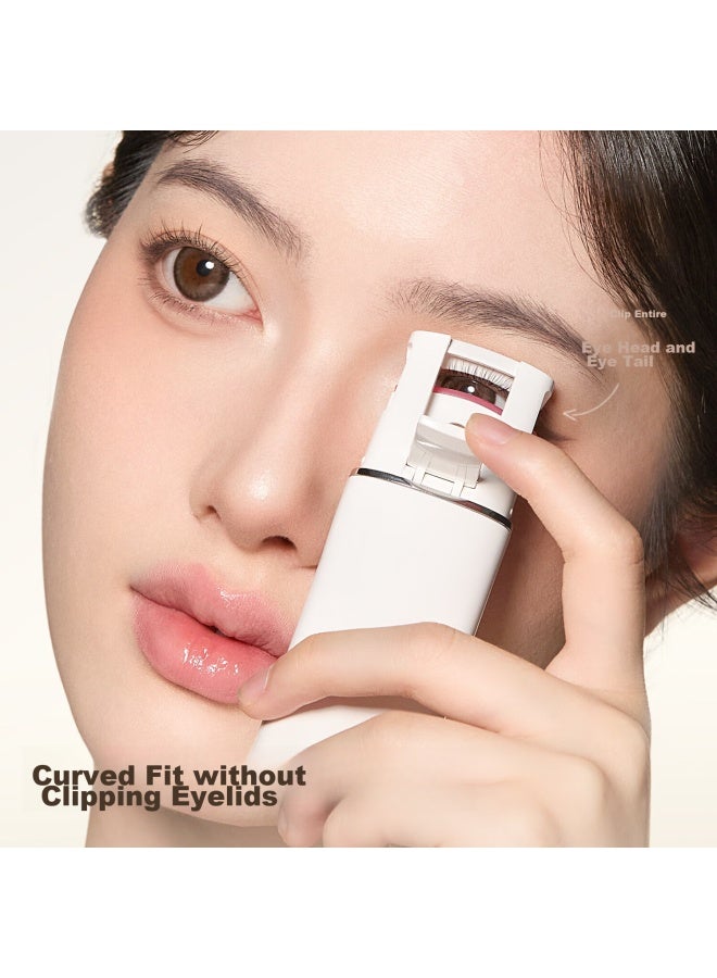 GOOOD Gudi Borderless Electric Eyelash Curler, Constant Temperature Electric Heated Eyelash Curler, Long-lasting Shaping Tool, No Drooping - Image 2