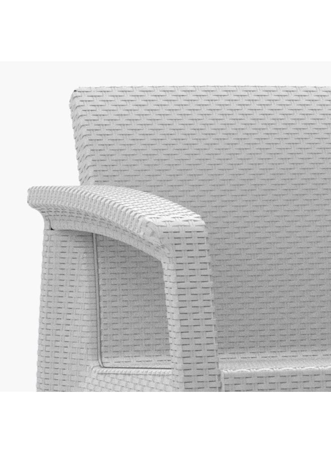 Home Box Savana 5 - Seater Outdoor L - Shape Sofa With Coffee Table And Cushions  - Image 2