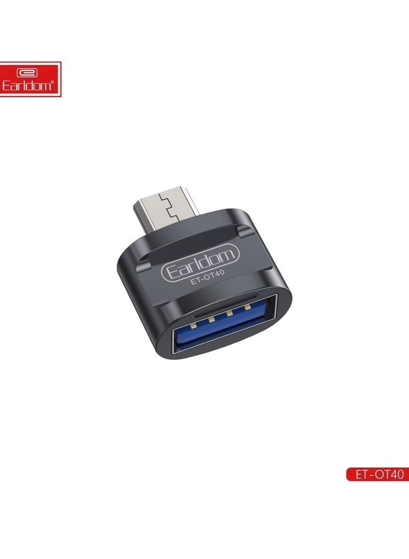 Earldom USB OTG Adapter Converter From USB 3.1 To Micro-USB - Image 2