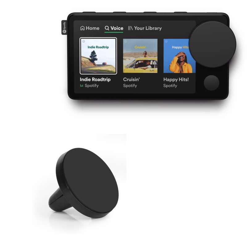 BoxWave Car Mount Compatible with Spotify Car Thing Minimus MagnetoMount Magnetic Car Mount Magnetic Car Holder - Image 3