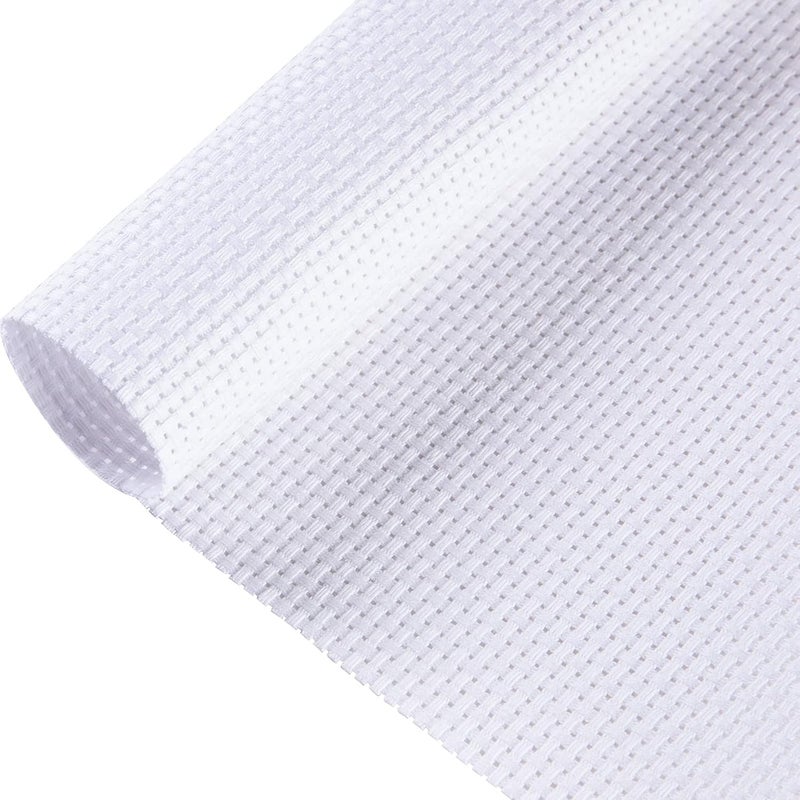 CANFOISON Aida Cloth Big Size 11 Count, White Cross Stitch Fabric, 39 inch by 60 inch - Image 1