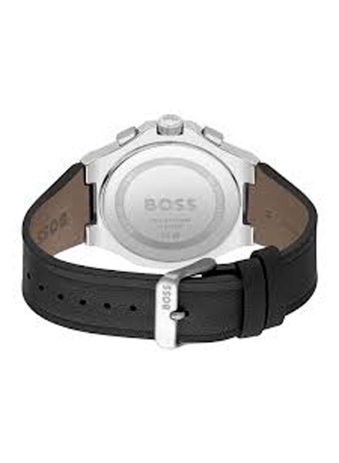 BOSS Leather Chronograph Watch HB151.4085 - Image 2