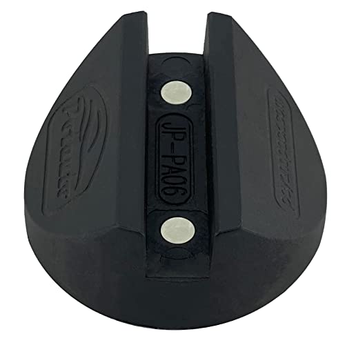 Potauto Universal Nylon PA6 Grooved Magnetic Jack Pad Jacking Puck Pinch Weld (Slot Width 0.55 Inch) Frame Rail Adapter Vehicle (Qty 1, Black) - Image 4