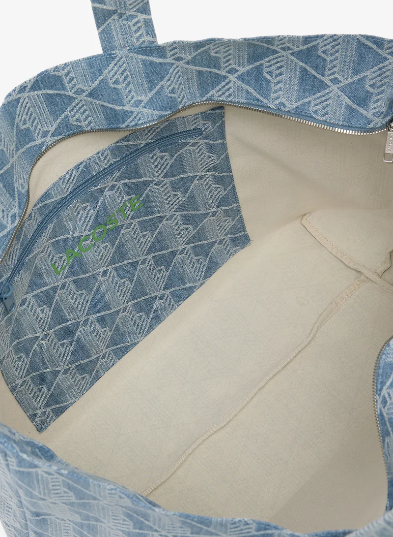Lacoste Q48 Monogram Shopping Bag for Women | Best Price UAE