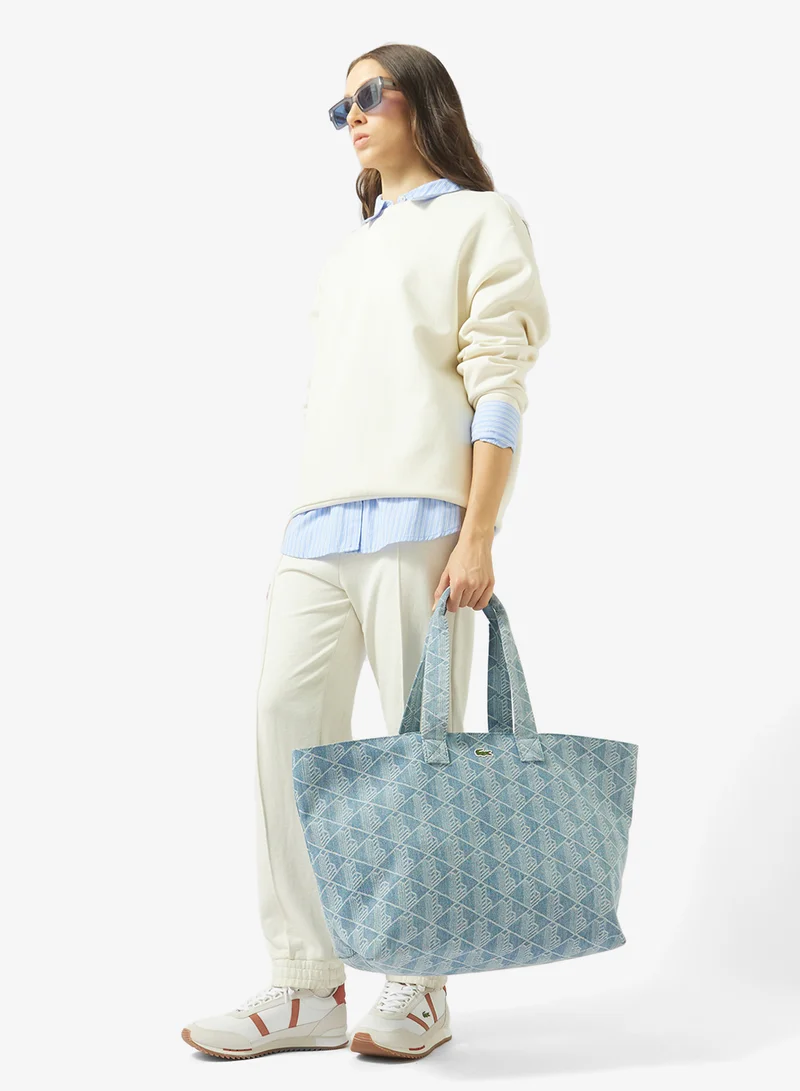 Lacoste Q48 Monogram Shopping Bag for Women | Best Price UAE