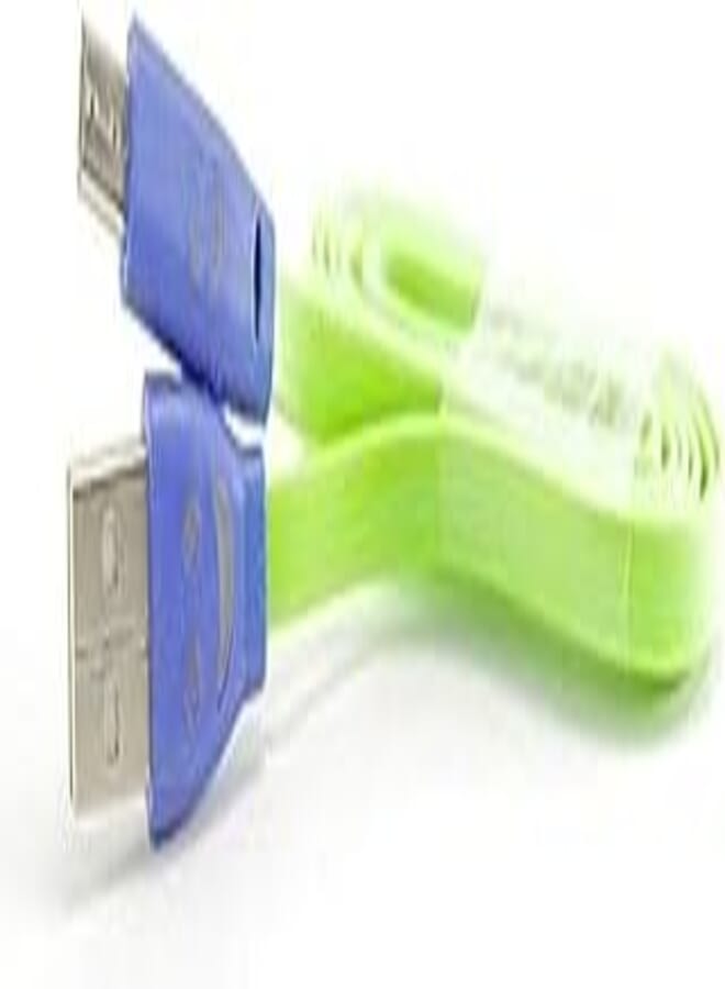 I Phone Charge & Data Cable , USB,Green .
