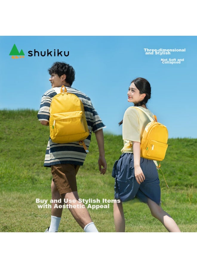 Shukiku Fruit And Vegetable Backpack, Fashionable Travel Bag For Men And Women, Ultra-light Backpack, Broccoli Dark Green, Size L - Image 3