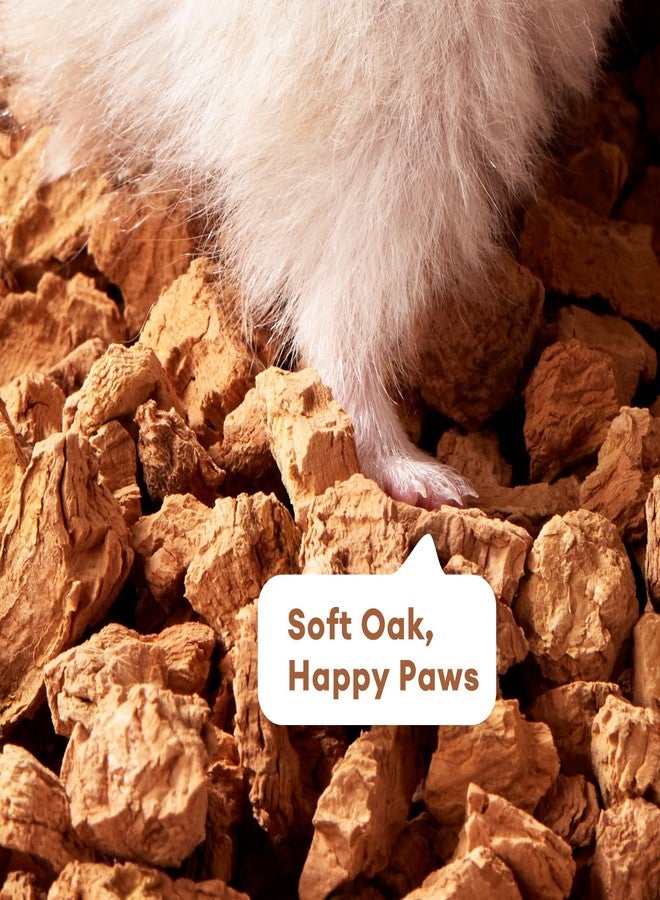 BUCATSTATE Cork Bedding 5L, Natural Hamster Bedding Odor Control for Dwarf Syrian Hamsters, Gerbils, Mice, Low-dust Hamster Substrate with Paper Hideout Box (Grain 2-4mm) - Image 3