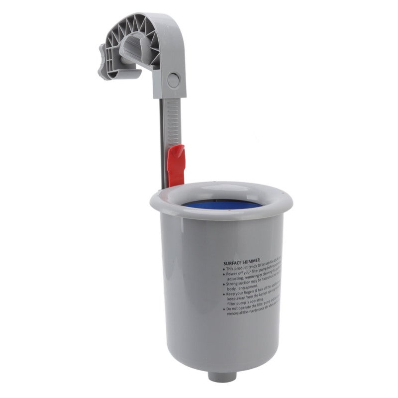 Automatic Pool Surface Skimmer: Wall Mounted Premium Plastic, Automatic Skimming, Easy To Install - Detachable Filter Basket for Swimming Pool Debris Collection - Image 5