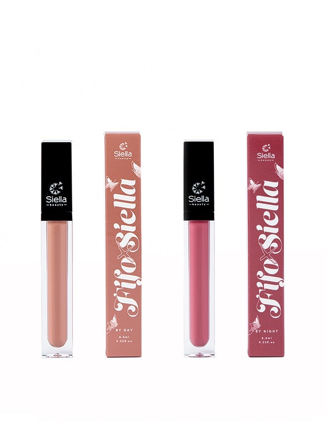 Siella Beauty Fifo By Day Liquid Matte Lipstick Upto 12hr Wear Made In Italy  - Image 4