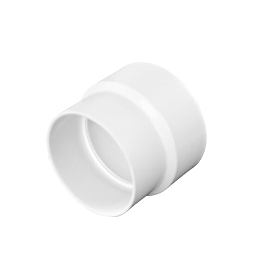 NDS محول NDS 3P16 PVC، 4 بوصة، لتوصيلات DWV/SCH40 Hub X S&D Hub باللحام، للاستخدام مع أنابيب 4 بوصة DWV/SCH40 وأنابيب الصرف الصحي، أبيض - Image 1