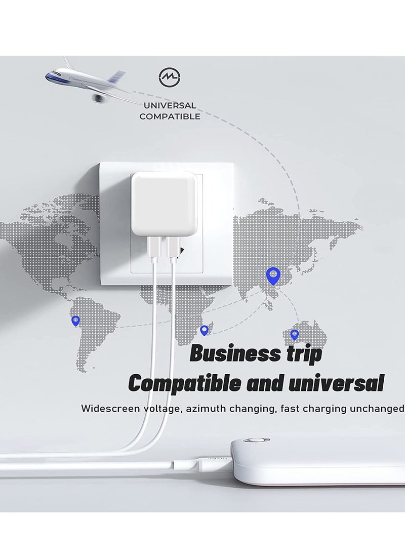 Generic - iPhone Fast Charger Plug & Cable 10FT iPhone 20W USB C USB C Charger Power Adapter w/ USB C to Lightning Cable iPhone - Image 1