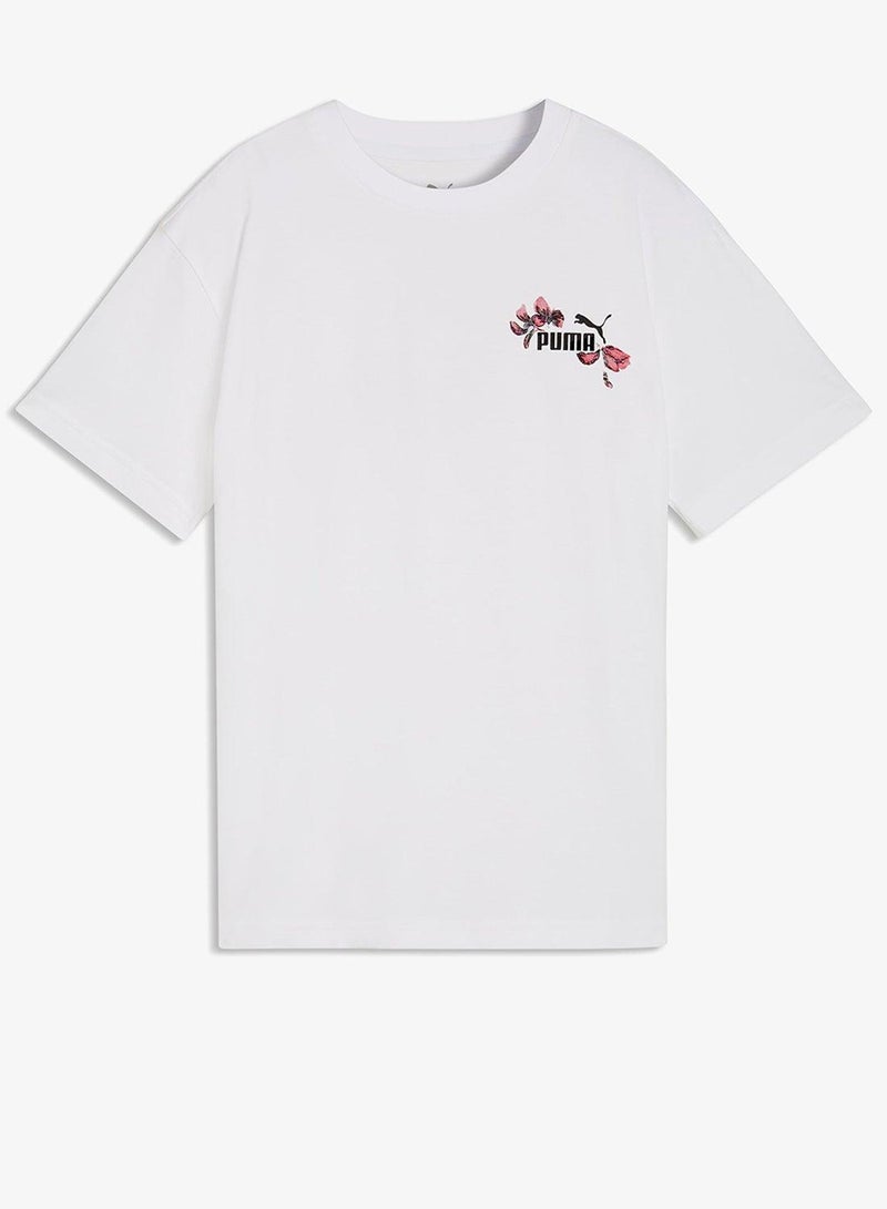 PUMA Youth Essential Nature 2.0 Relaxed Graphic T-Shirt - Image 1