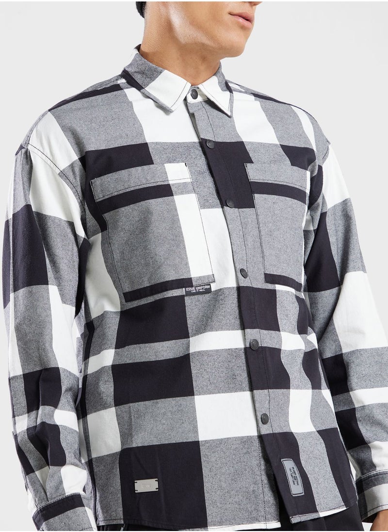 izzue - Flannel Checks Shirt - Image 1