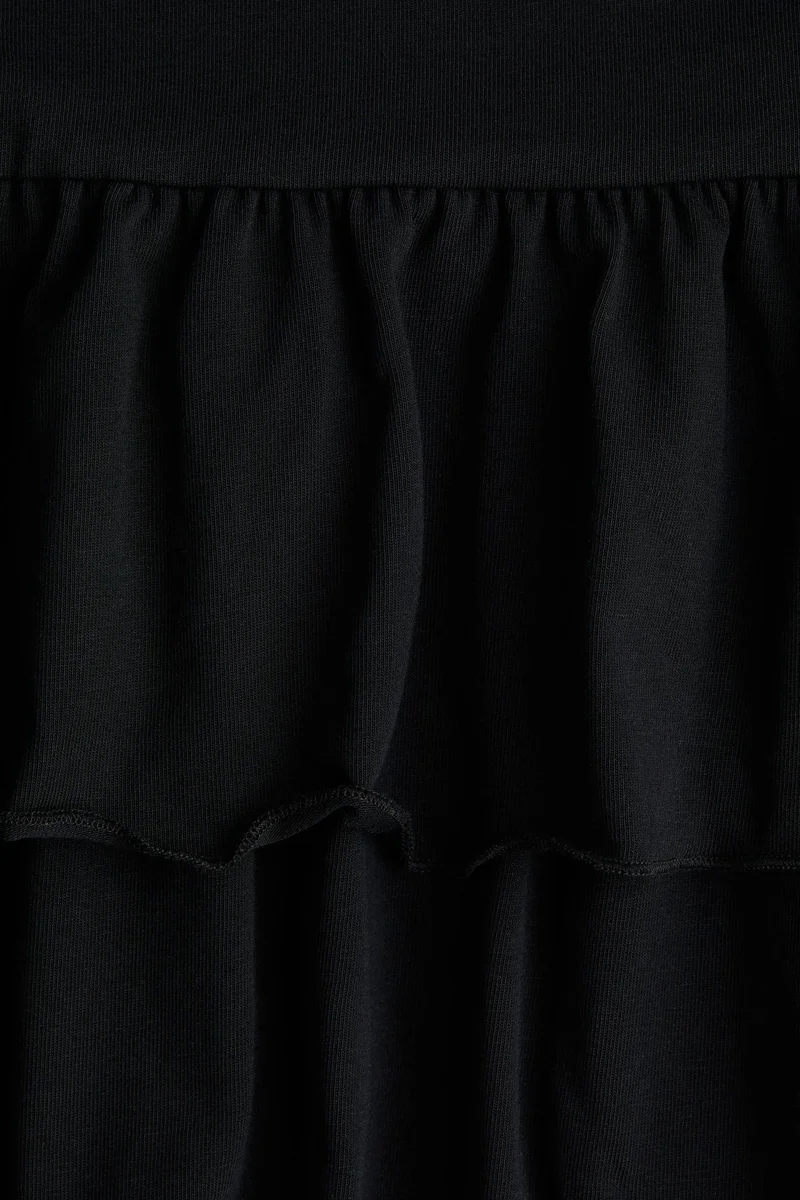 H&M Tiered foldover-waist skirt