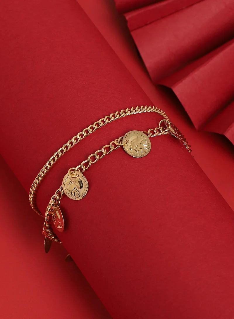 SOHI Effortless Style Trendy Artificial Bracelet Jewellery