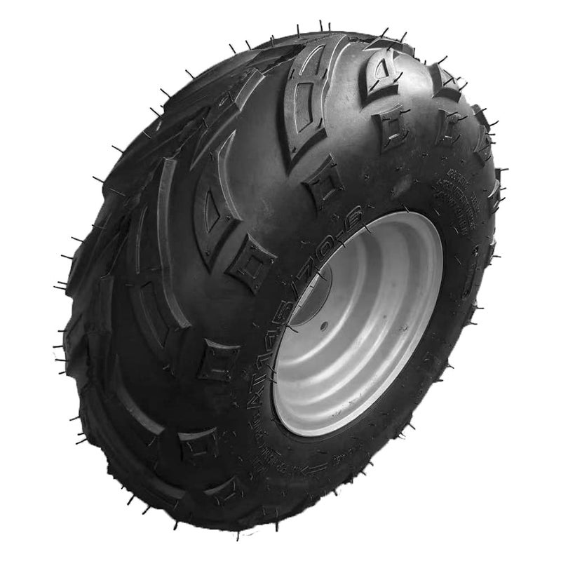 Togarhow 2 Pack of 145/70-6 6inch Tubeless Tires Wheels with Rim Suitable for ATV, Go-Kart, Mini Bike, ATV, Lawn Tires - Image 4