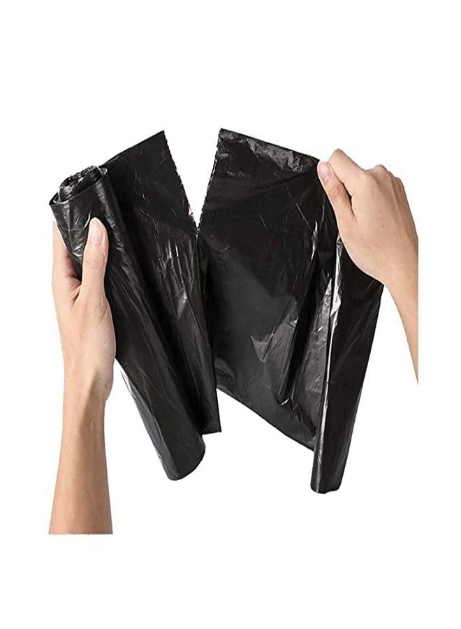 ZOXAR Garbage Bags for Dustbin 30 Pcs X Pack of 03 Medium Size 19 X 21 Inches 90 Bags | Dustbin Bag Trash Bag Black For Dry And Wet waste with detachable drawstrings - Image 5