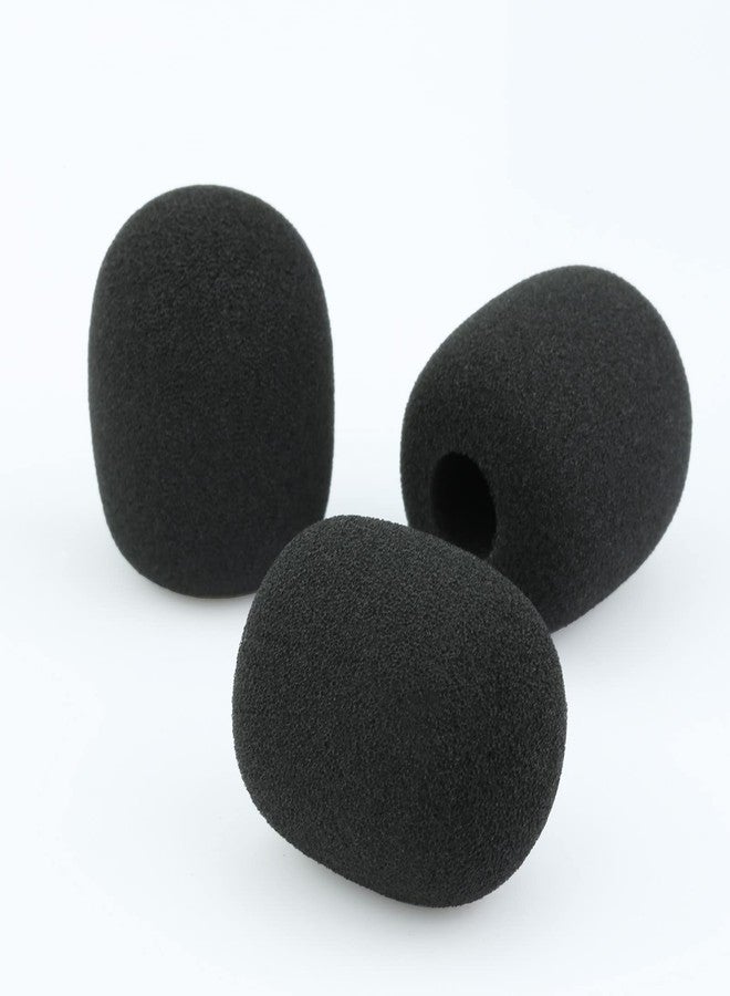 LEFXMOPHY Pop Filter Replacement for SteelSeries Arctis 1 3 5 7 7X 7P 9X Pro Gaming Headset Mic Foam Cover, 3-Pack Windscreen - Image 1