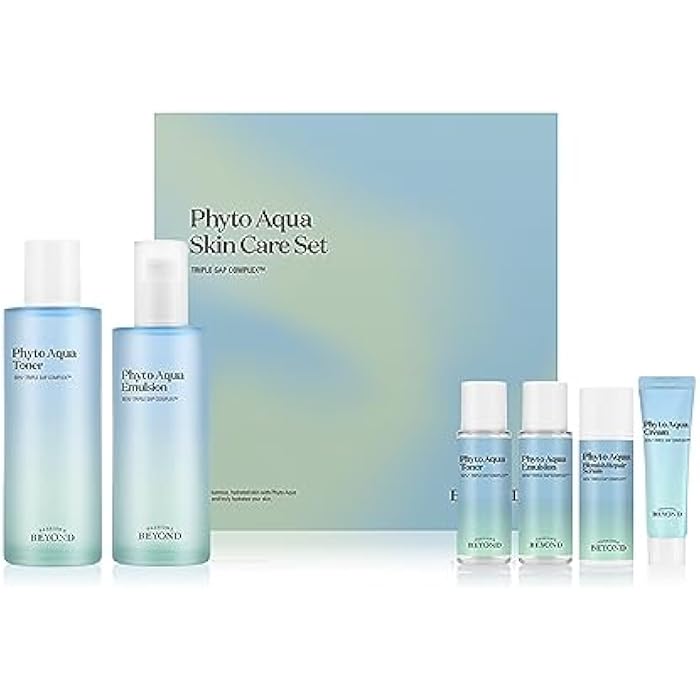 ECO BEYOND Beyond Skincare Gift Set (11.3fl oz) - Vegan Formula Korean Skin Care. Toner & Lotion for Hydration, Soothing. Hyaluronic Acid, Tree Sap Complex. - Image 1