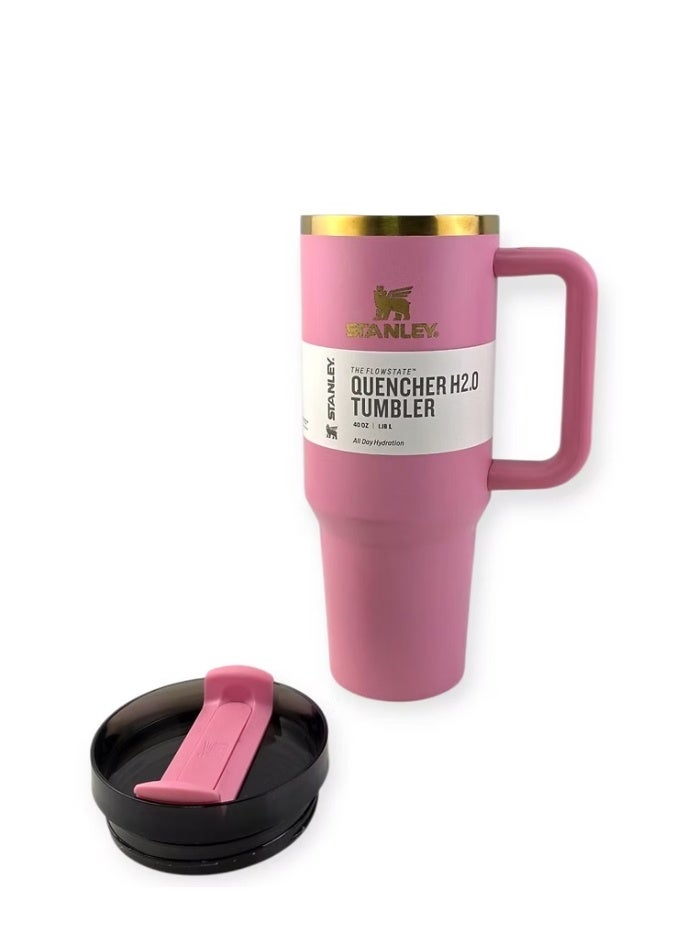 ستانلي كوب ستانلي مصنوع من الفلاز المقاوم للصداء بالون الوردي الفاتح (1.8 لتر) - Image 3