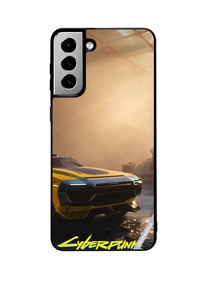 VR CREATIVE Protective Case Cover For Samsung Galaxy S21 FE 5G Cyberpunk Design Multicolour - Image 1