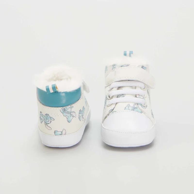 Kiabi Disney Stitch Fur-Lined Trainers White