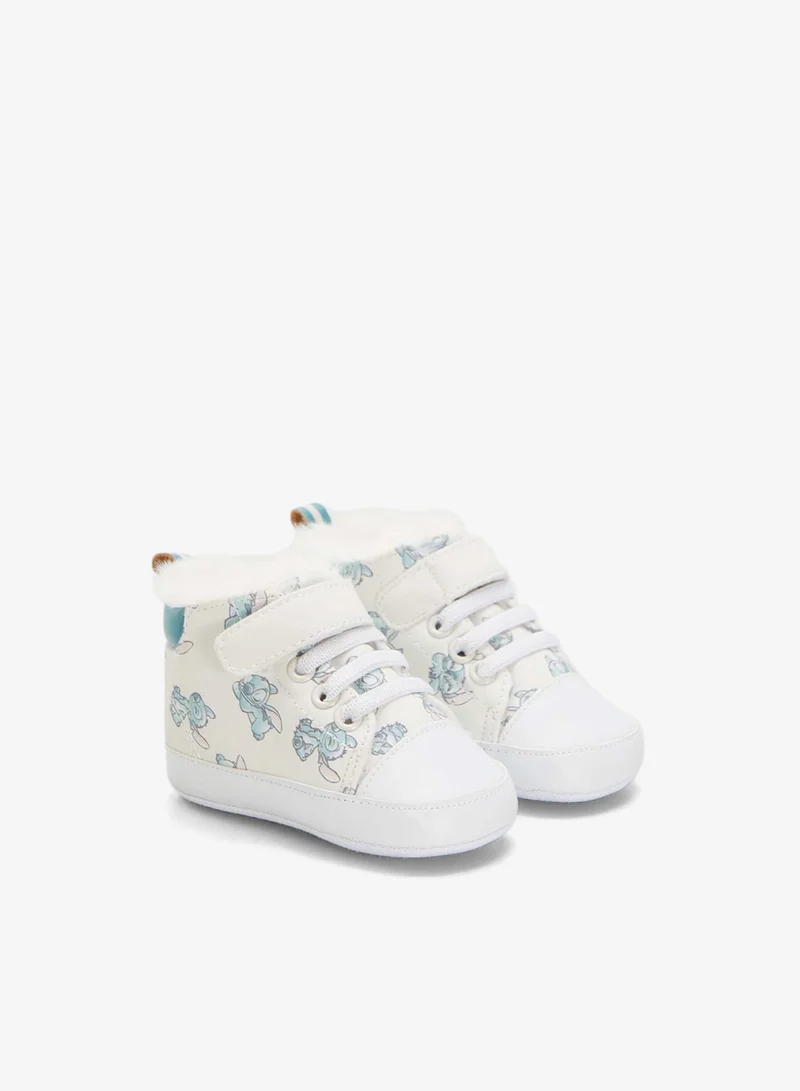 Disney Stitch Fur-Lined Trainers White