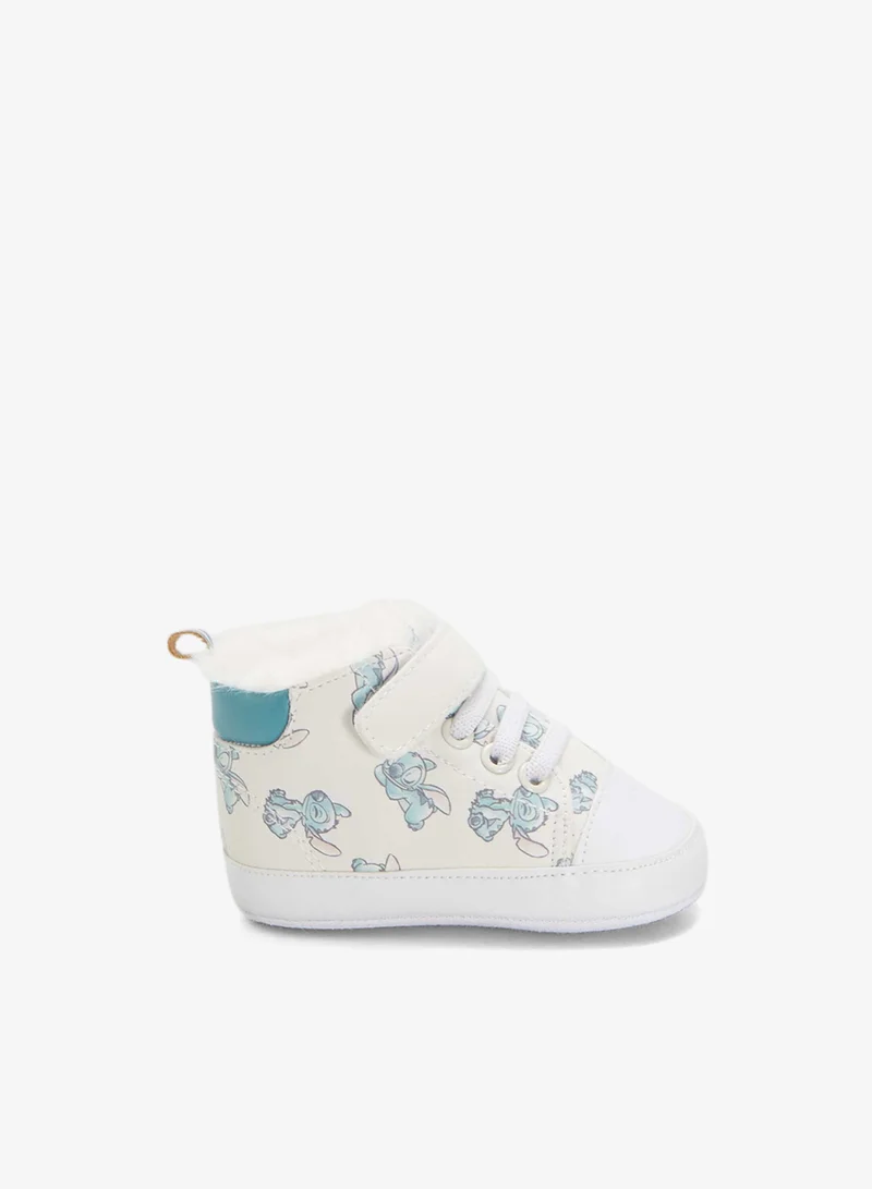 Kiabi Disney Stitch Fur-Lined Trainers White