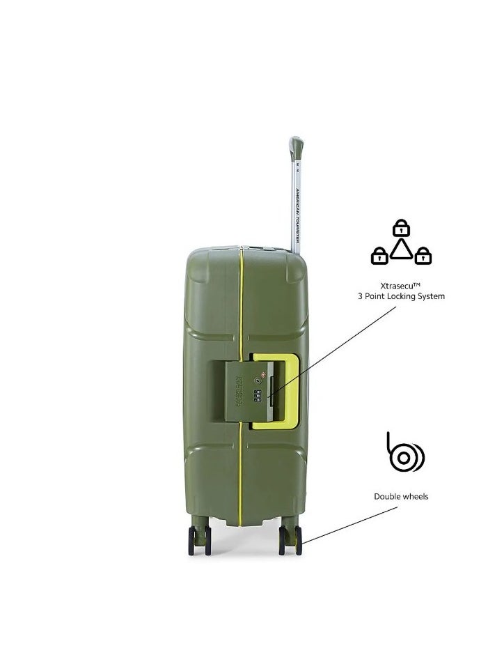 AMERICAN TOURISTER CIRCURITY Hard Spinner 77CM TSA GREEN  - Image 3