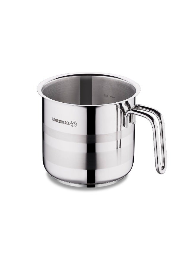 Korkmaz Astra 2 Stainless Steel Kettle, 14 cm capacity
