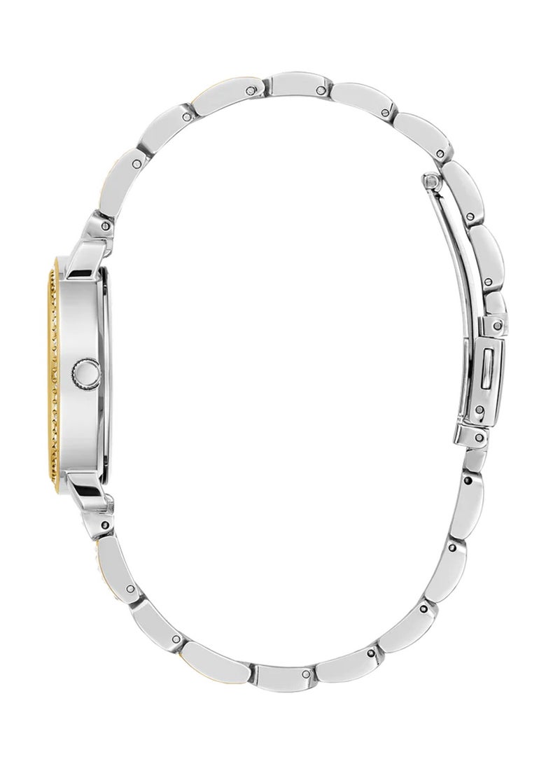 GUESS Women Two Tone Analog Quartz Stainless Steel Case Watch GW0612L2 - Image 3