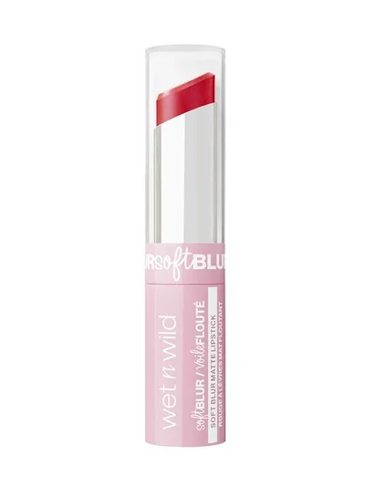 Wet N Wild Wet n wild Cloud Pout Soft Blur Matte Lipstick -Little Red Rosette
