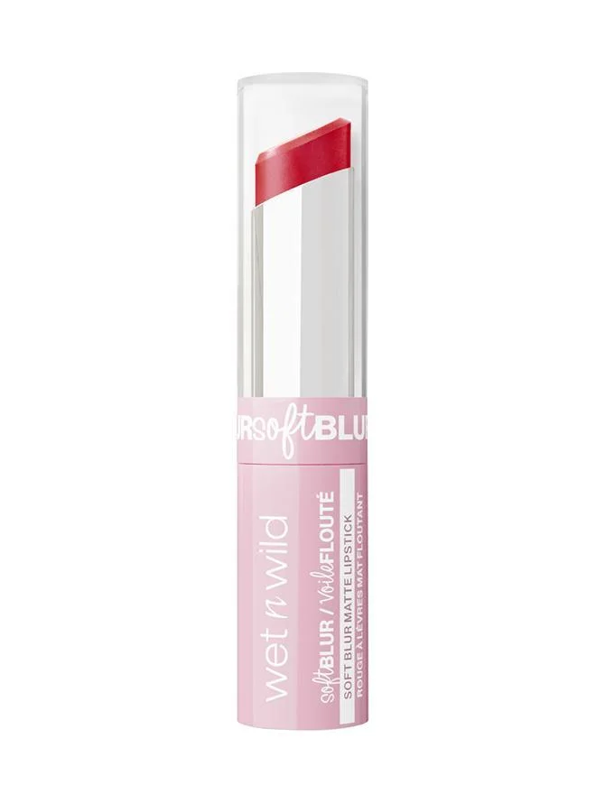 ويت اند وايلد Wet n wild Cloud Pout Soft Blur Matte Lipstick -Little Red Rosette