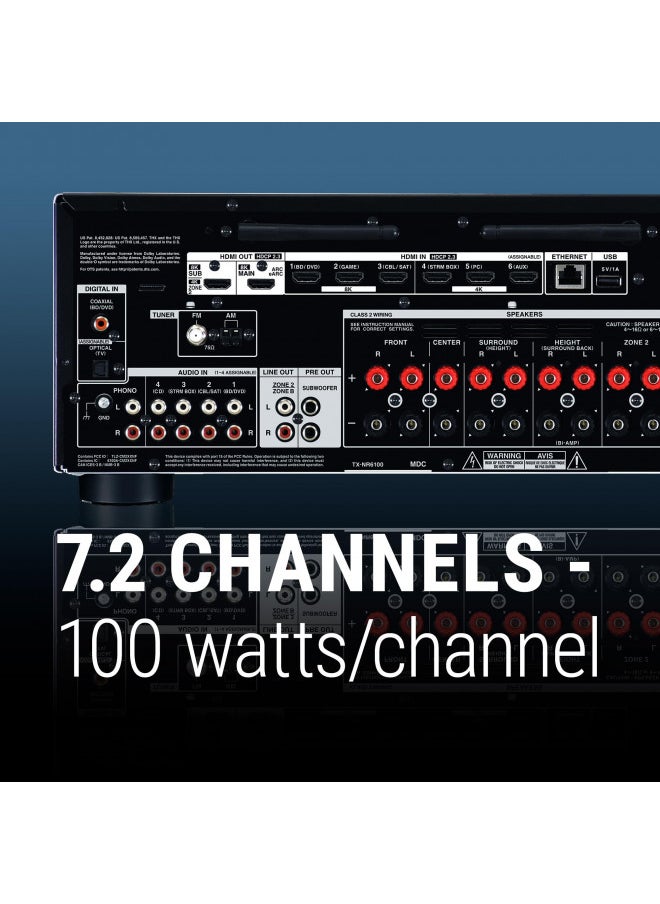 Onkyo - Onkyo TX-NR6100 7.2 Channel THX Certified Network AV Receiver - Image 1